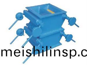 单-双层锁气翻板卸灰阀-重锤